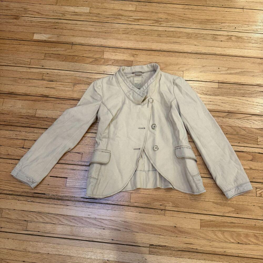 Marithé + François Girbaud Italian Wool Coat — Size M